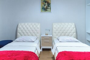 Basic Twin Room, Balcony, Mountain View | Blackout drapes, iron/ironing board, free WiFi, bed sheets - PANORAMA Family Hotel (Telavi)