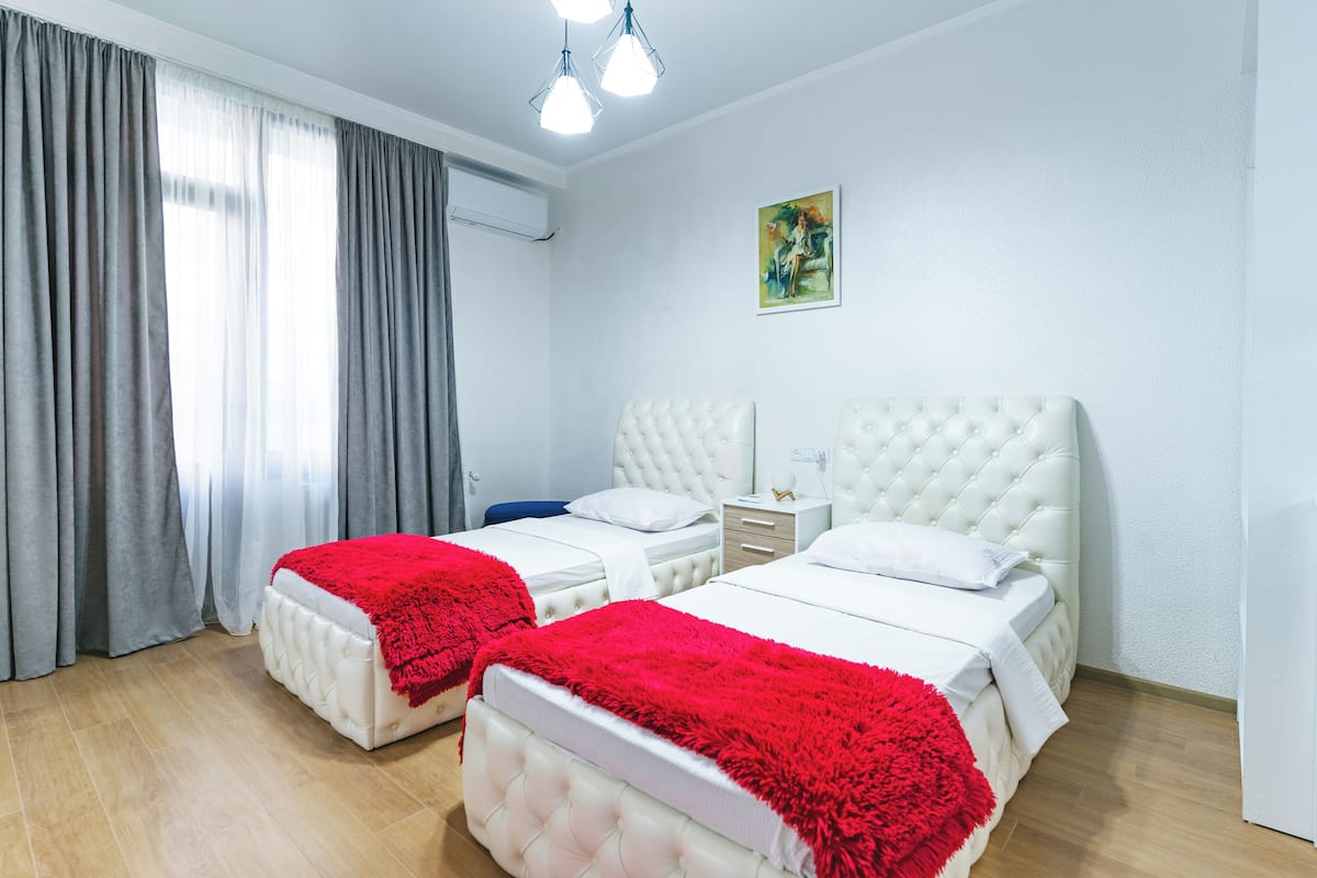 Basic Twin Room, Balcony, Mountain View | Blackout drapes, iron/ironing board (on request), WiFi (free)