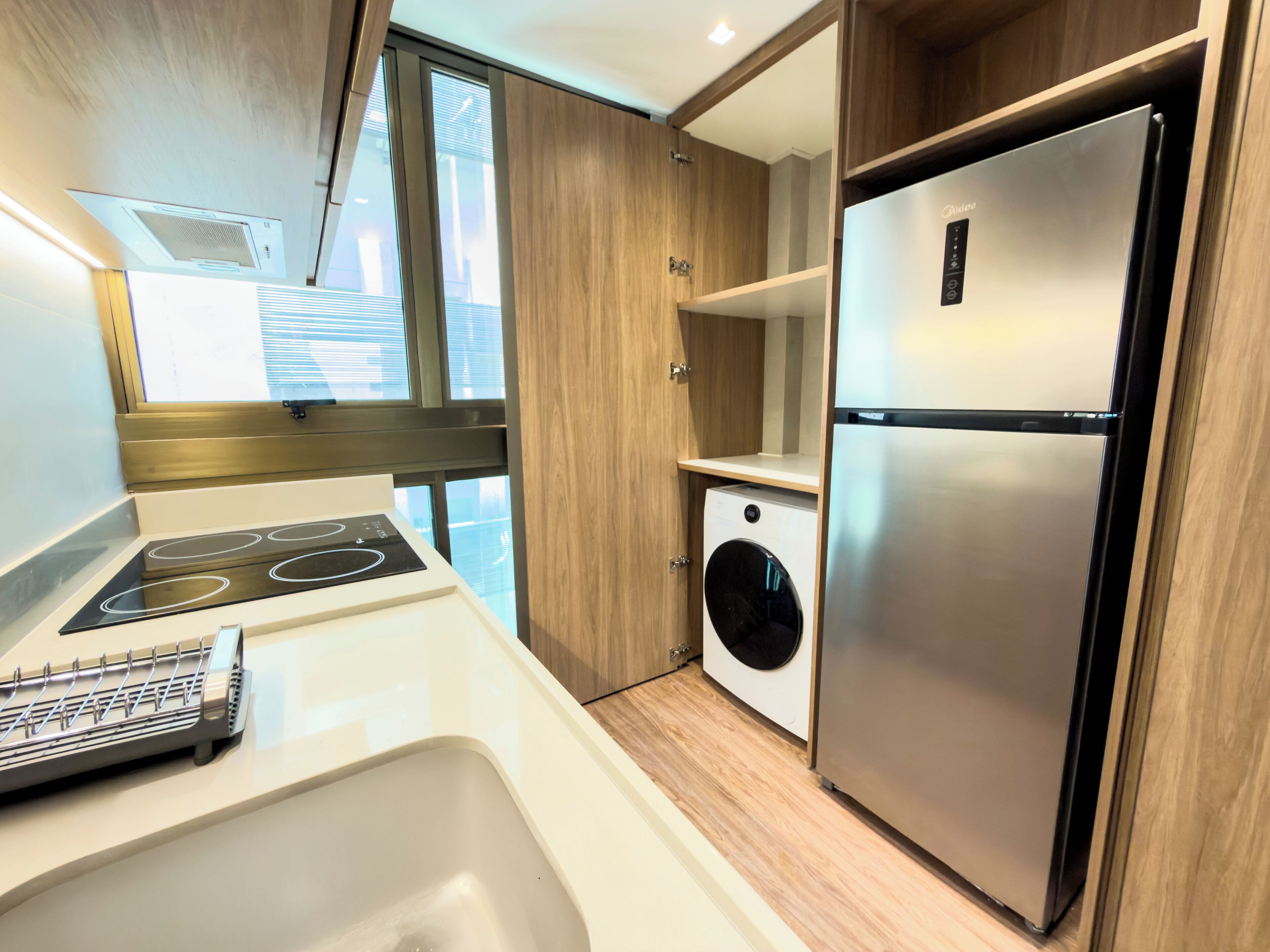 Family Apartment, 2 Bedrooms, Balcony | Private kitchen