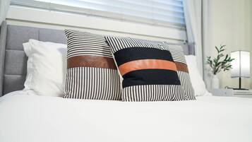 2 makuuhuonetta, vauvan matkasänky, ilmainen Wi-Fi, vuodevaatteet