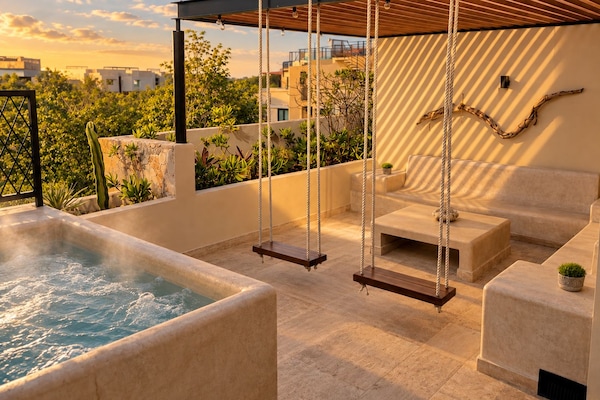 Soak up the sunset, lounge in comfort, and enjoy your own rooftop oasis.
