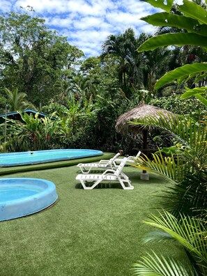 Outdoor pool - luna caribena (Cahuita)