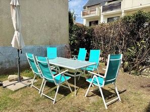 Outdoor dining - Les Lutins : villa Le Pouliguen (Le Pouliguen)