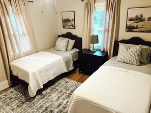 4 sovrum, gratis wi-fi och sängkläder