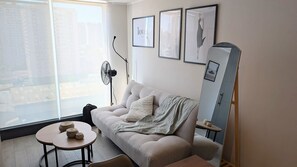 Superior-Apartment, 1 Schlafzimmer | Wohnbereich