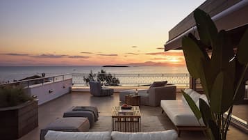 Luxury-Penthouse, Meerblick | Terrasse/Patio