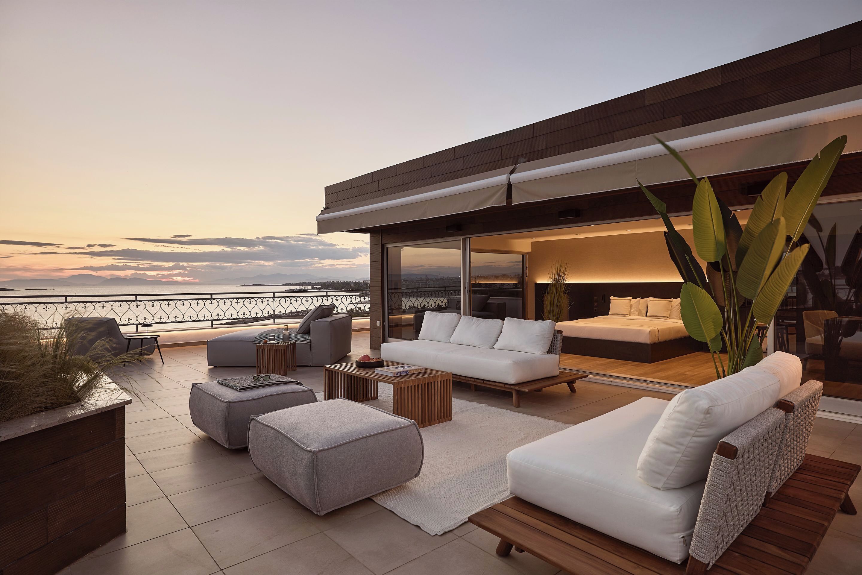 Luxury Penthouse, Sea View | Terrace/patio