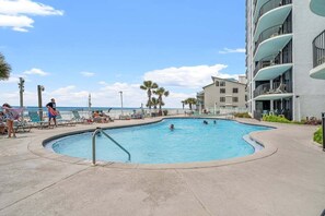 Una piscina climatizada