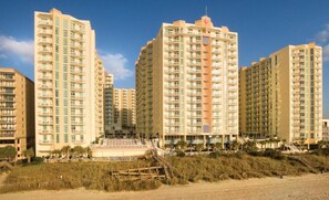 Exterior - 2 bedroom deluxe at Ocean Boulevard Wyndham! Great room at a wonderful Property! (North Myrtle Beach)