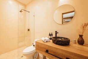 Hair dryer - Earthy Elegance: Private Pool Oasis (Tulum)