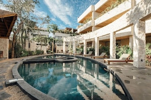 Pool - Vista, alberca privada y confort en 1 habitación (Tulum)