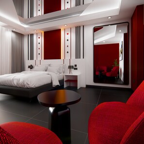 Superior Double Room, Balcony, Sea View | Desk, laptop workspace, free WiFi
