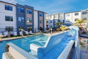 Indoor pool, outdoor pool