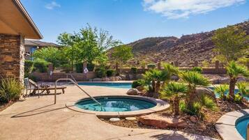 Indoor pool, outdoor pool