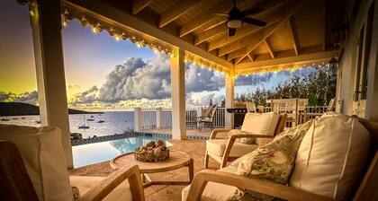 Private Oceanfront Retreat , Two Master Suites , East End