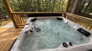 Bain à remous extérieur