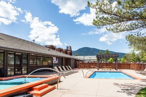 Una piscina climatizada