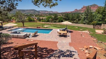 Una piscina climatizada