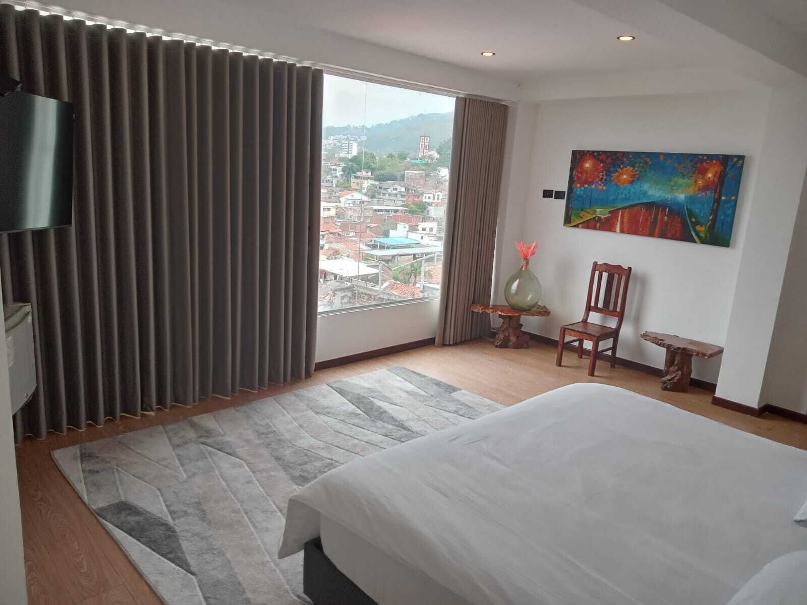 Premium bedding, down duvets, pillow-top beds, individually decorated