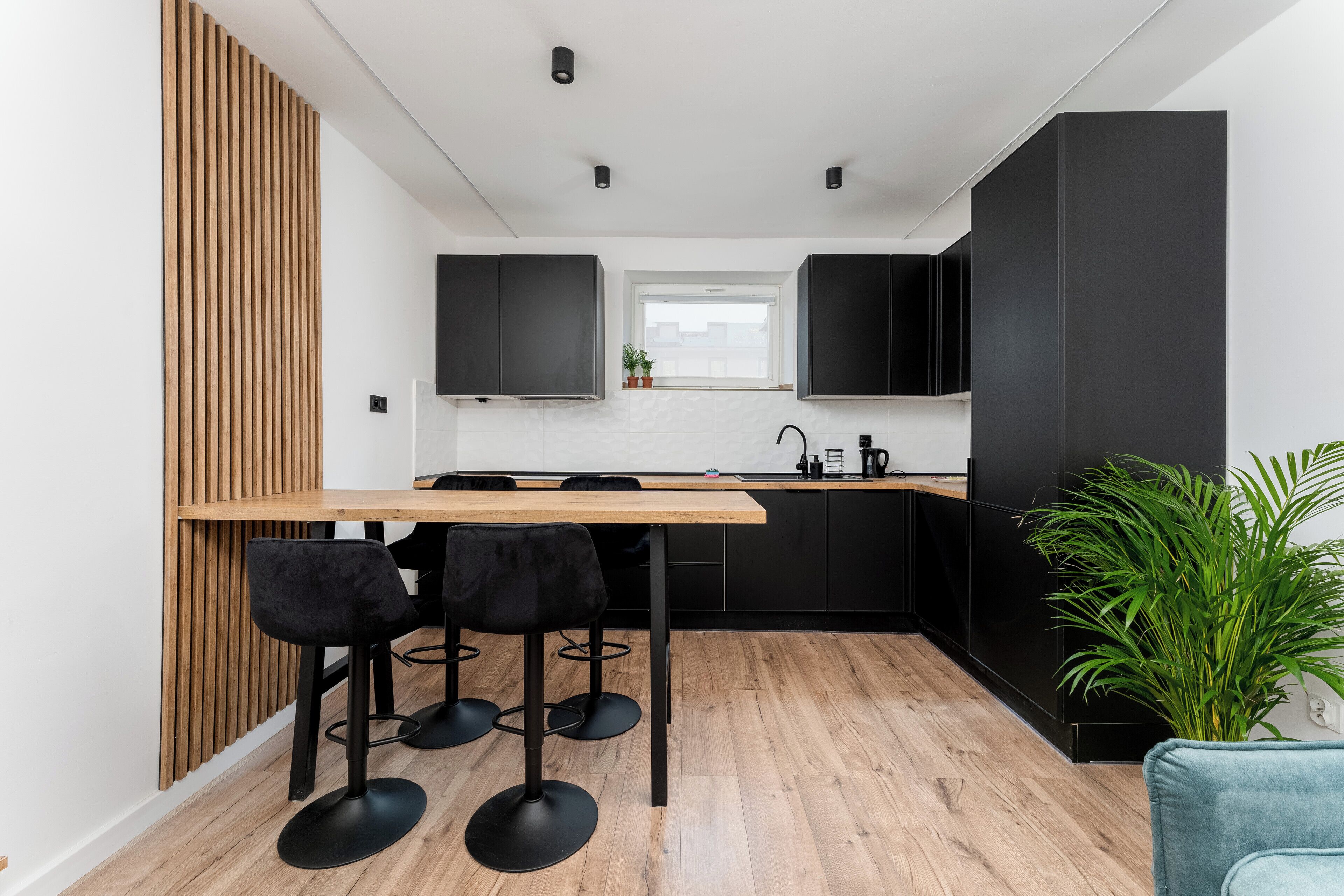 Fridge, oven, stovetop