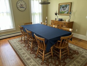 Dining - Beautifully restored 4-bedroom sea captain's house with water views, STR25-57 (Rockland)