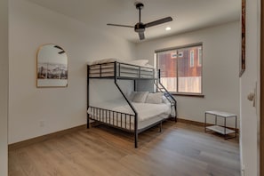 4 bedrooms, iron/ironing board, travel crib, WiFi