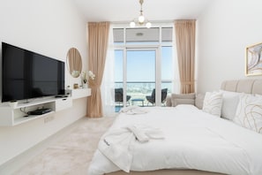 1 chambre, fer et planche à repasser, Wi-Fi, draps fournis