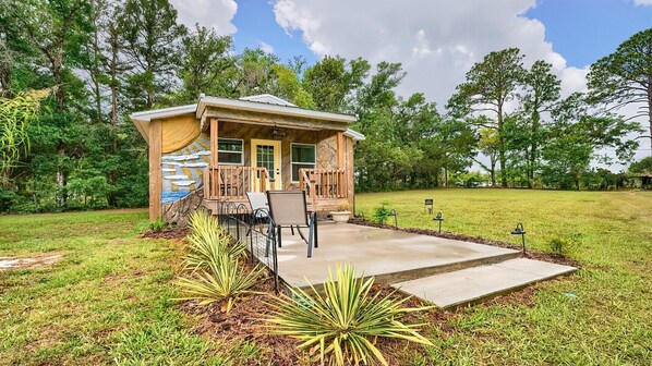 Overnatningsstedets område