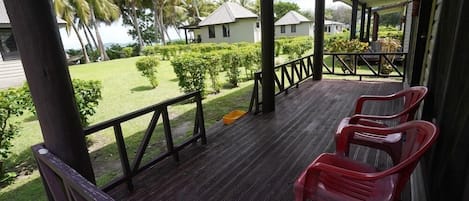 Basic Room, Partial Ocean View | Terrace/patio