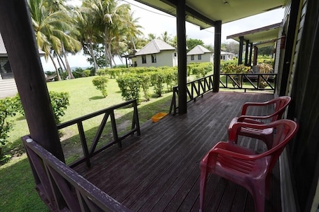 Basic Room, Partial Ocean View | Terrace/patio