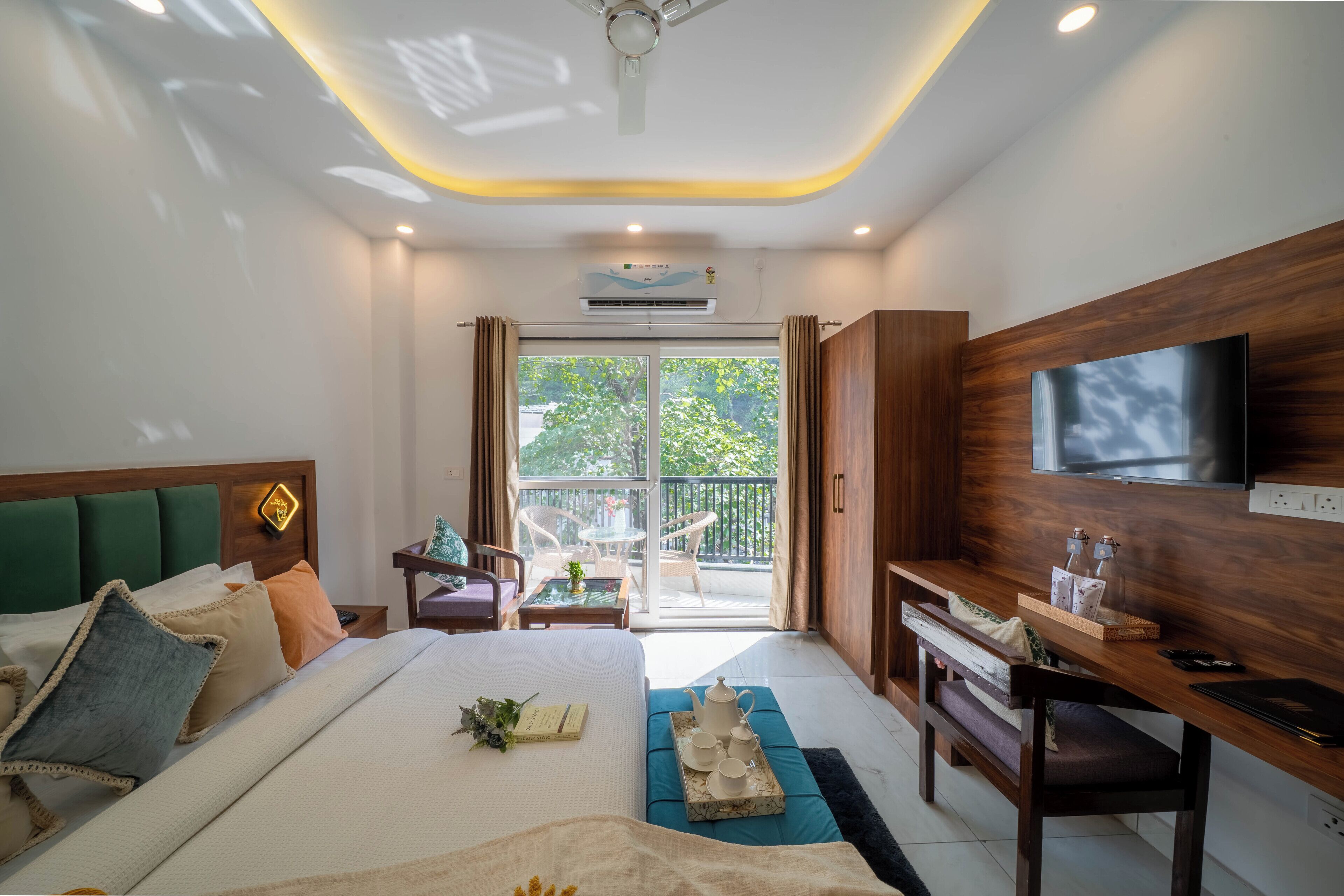 ห้องเอ็กเซกคิวทีฟ, ระเบียง, วิวภูเขา | Wi-Fi ฟรี