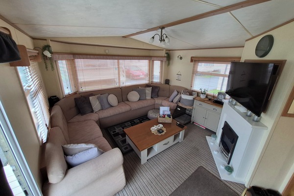 Bright and spacious living space, plenty of room for all guest to relax and have some family time