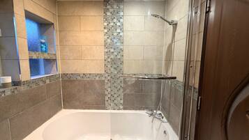Shower, towels