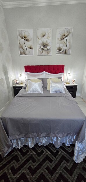 3 dormitorios, escritorio, tabla de planchar con plancha y wifi gratis