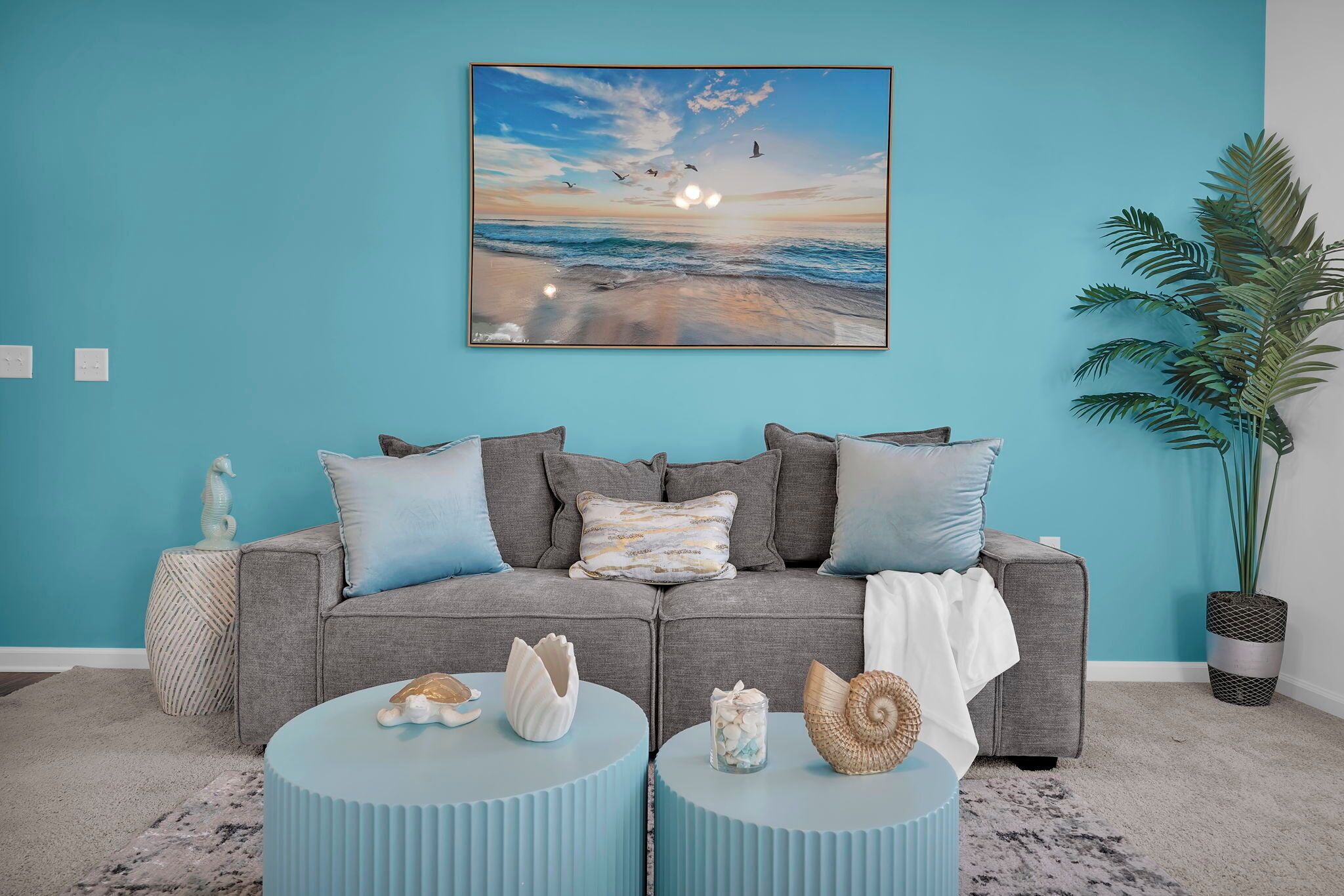 Smart TV, books, music library, stereo