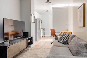 Tv och en stereo