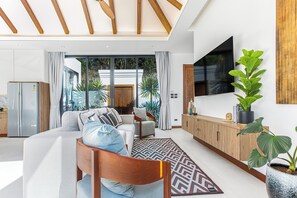 Deluxe-villa - 4 soveværelser | Opholdsområde