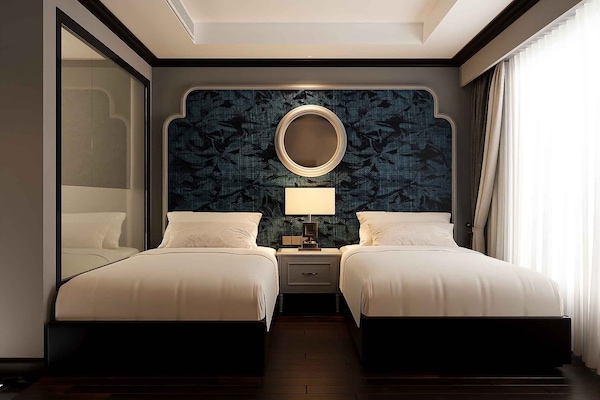 Premium Double or Twin with Old Quarter View | Premium bedding, pillow-top beds, minibar, in-room safe