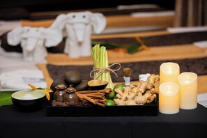 Salas de tratamiento para parejas y tratamientos corporales 