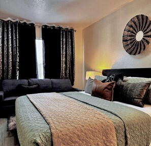 3 dormitorios, escritorio, tabla de planchar con plancha y wifi gratis