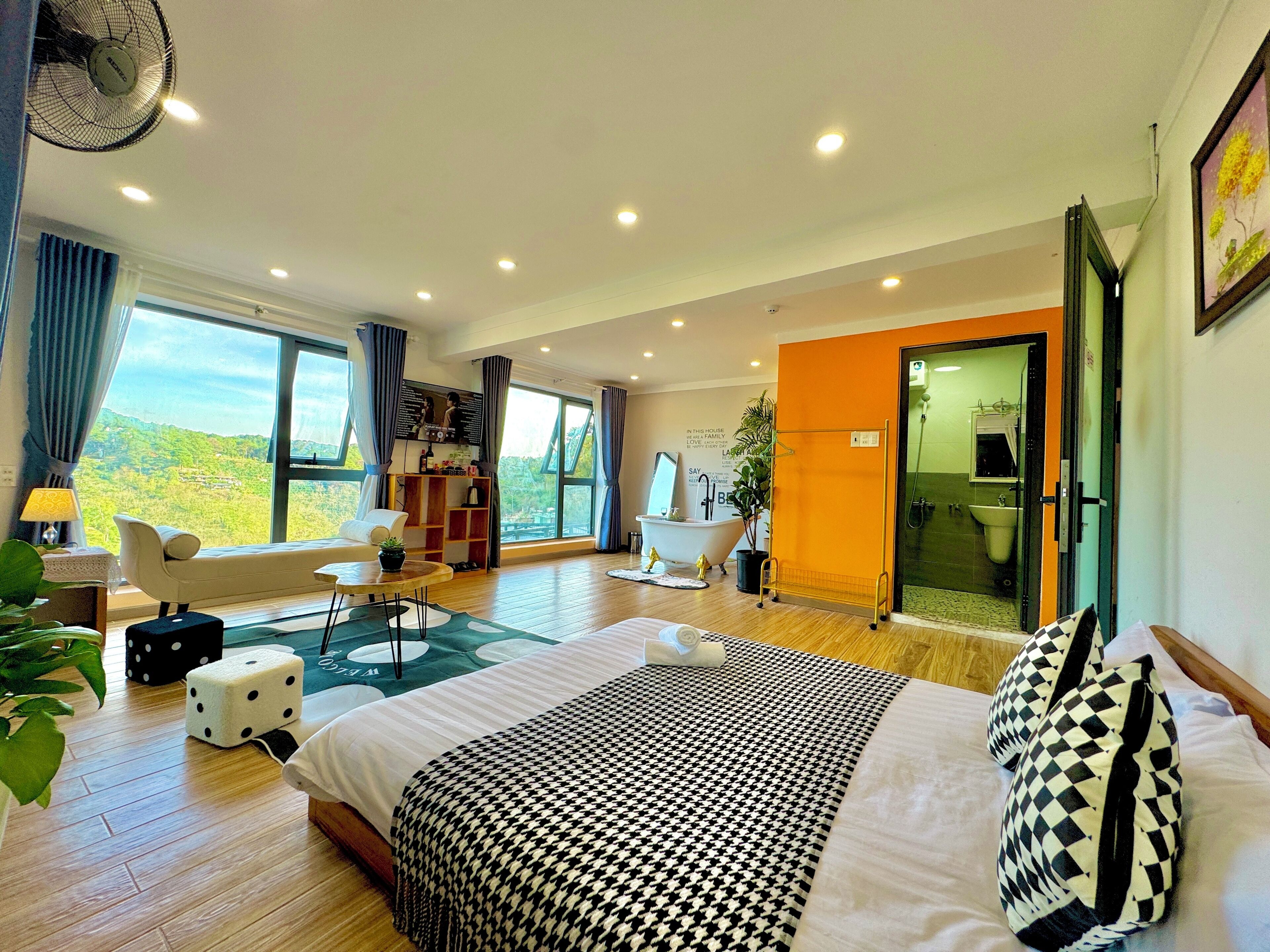 Junior Room, 1 Katil Ratu (Queen), Mountain View | Langsir/tirai gelap terus, Wi-fi percuma, cadar katil 