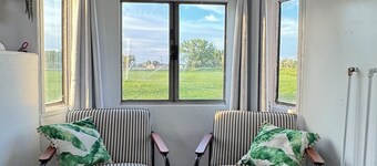 Caboose on a quiet country road with WiFi, AC