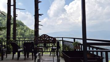 Family Quadruple Room, Mountain View | Balcony view