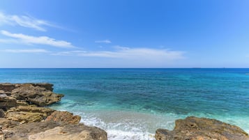 Private beach