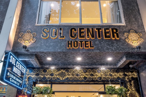 Mặt tiền nơi lưu trú