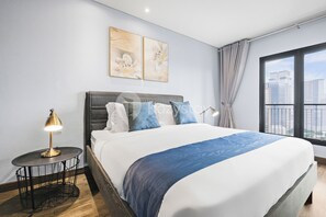 Apartment, 1 Schlafzimmer, Stadtblick | Bügeleisen/Bügelbrett, kostenloses WLAN