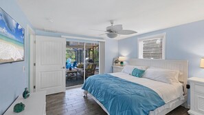 2 bedrooms, iron/ironing board, travel crib, free WiFi