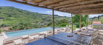 Elegant and comfortable villa with a private pool, only 10 minutes from the beaches of Grottammare