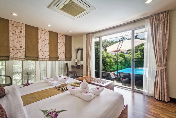 Villa Thailee | In-room safe, blackout drapes, iron/ironing board, free WiFi