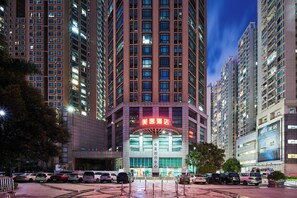 Voorkant van accommodatie